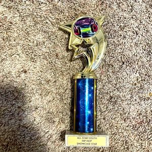 Real trophy won real heavy material